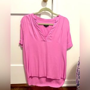 J.Crew Pink/Purple Blouse. Size M